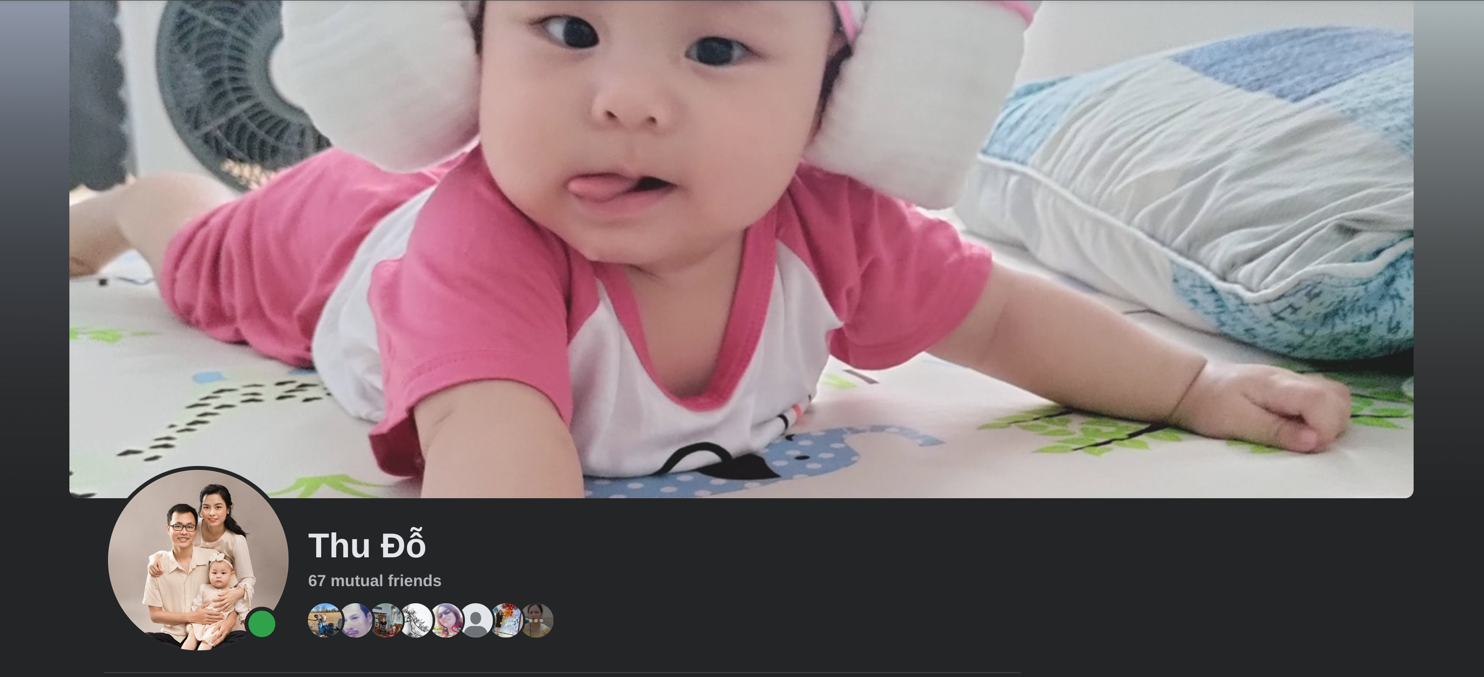 Thu Đỗ Facebook Profile